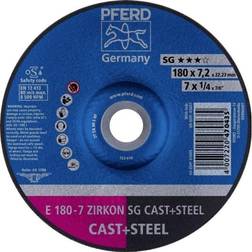 Pferd E 180-7 ZIRKON SG CAST STEEL, Metal, 8500 rpm, 18 [Ukendt]